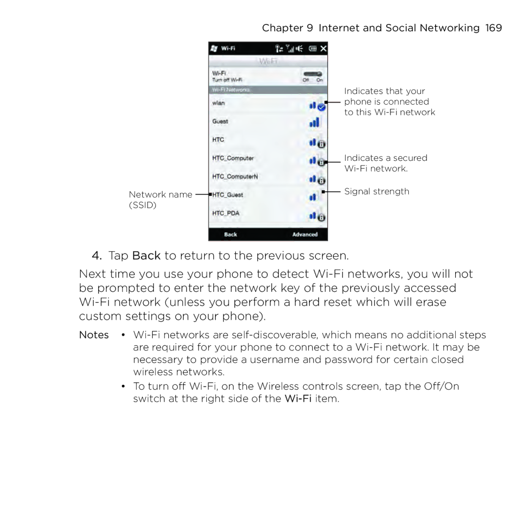 HTC NMRHOD00 user manual Internet and Social Networking  